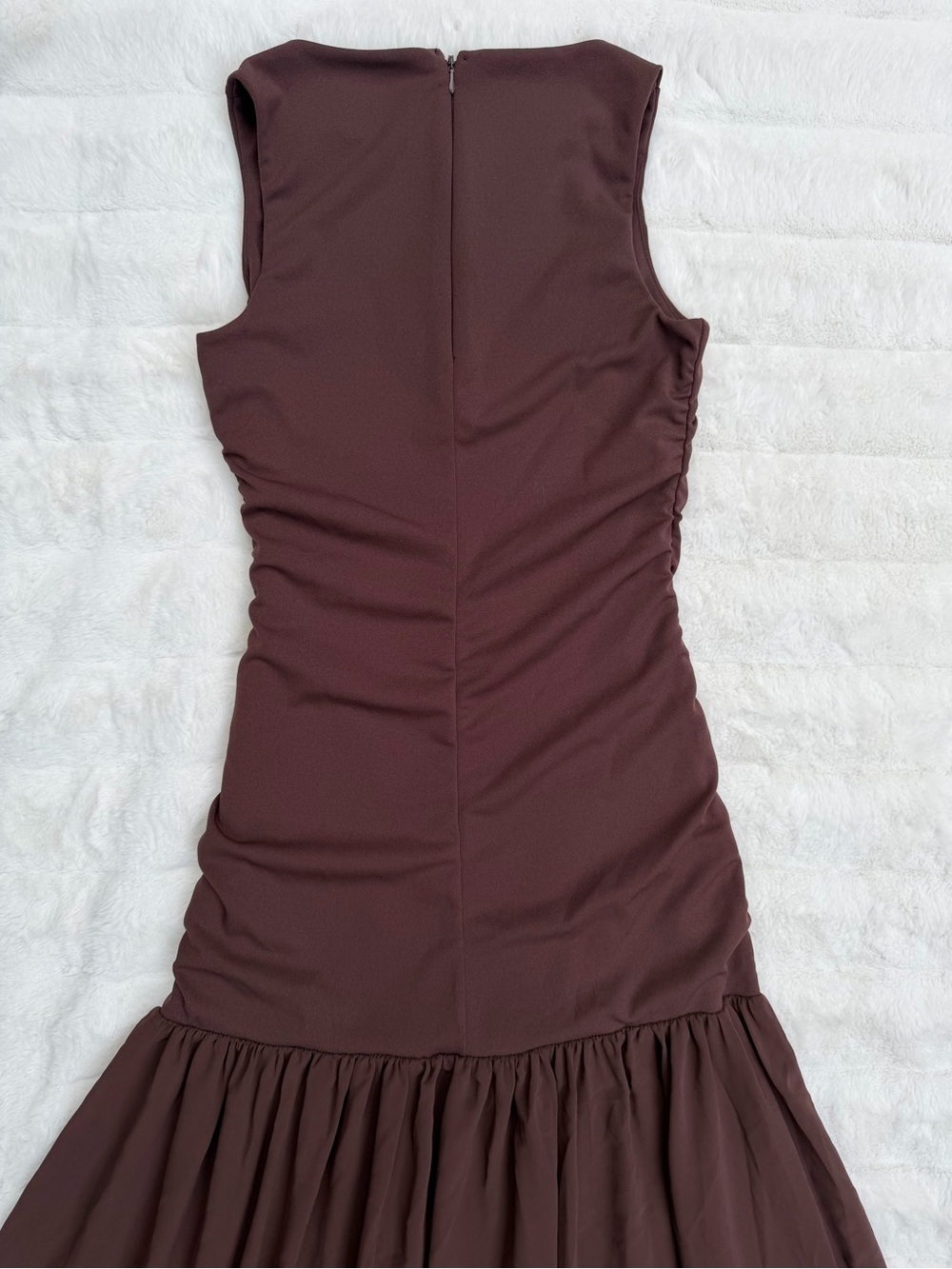 Show Me Your Mumu Aria Maxi Dress Chocolate Brown NWT XS - Picture 15 of 16